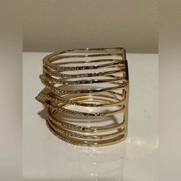 Alexis Bittar Crystal Cuff - Picture 6 of 11